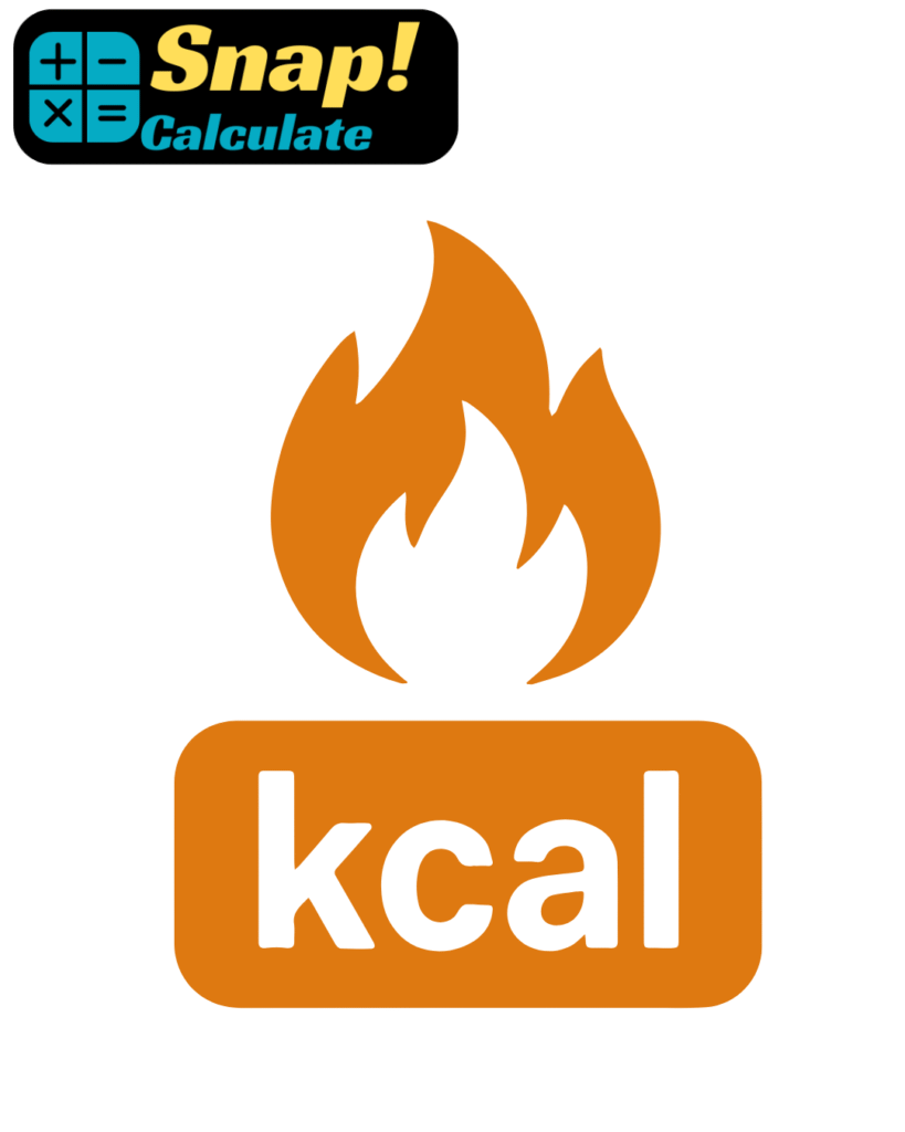Calorie converter calculator by snap! calculate